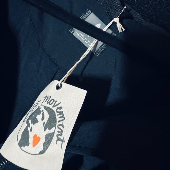 FREE PEOPLE Movement Care FP Seaside Fleece Black Jacket Size L NWT - Picture 4 of 13